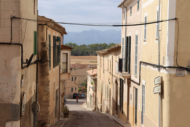 Mallorca street village